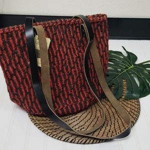 NEW "The Nthungi" handmade straw bag woven